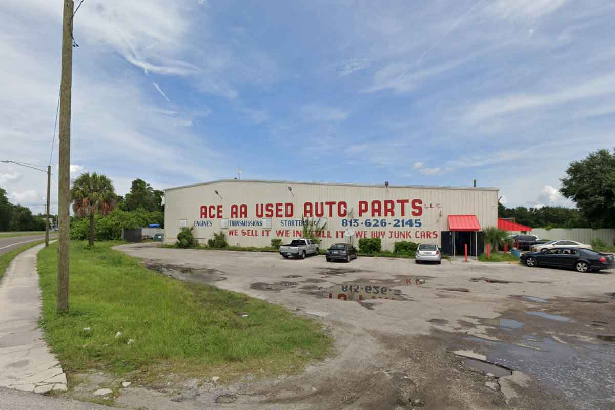 ACE Pick A Part Used Auto Parts at 3215 N 43rd St, Tampa, FL 33605