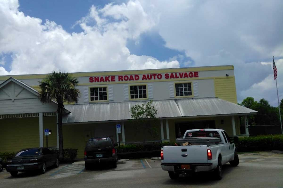 Snake Road Auto Salvage at 1650 SE Salerno Rd, Stuart, FL 34997