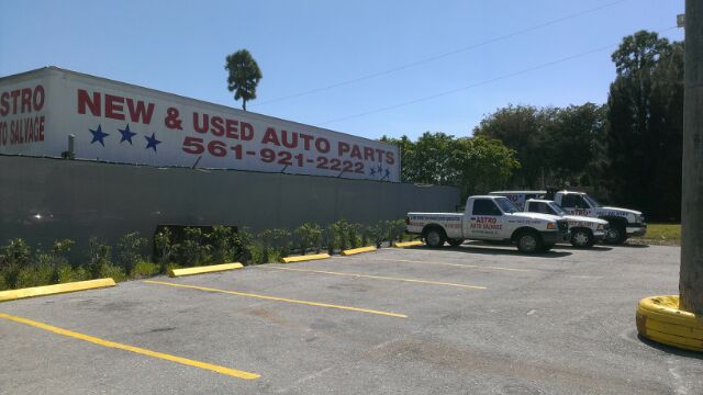 ASTRO AUTO SALVAGE Auto parts store at 12608 S Military Trail