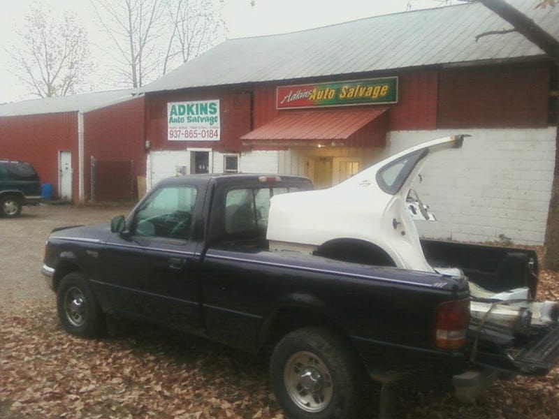 Adkins Auto Salvage Used auto parts store at 8404 Upper Miamisburg Rd