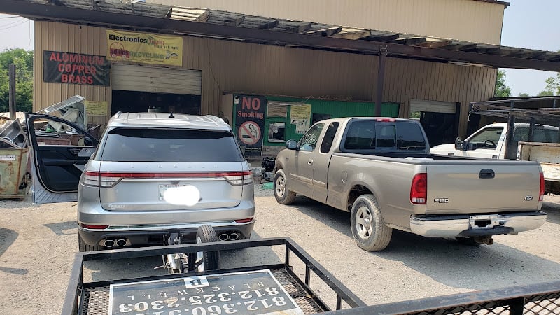 Adkins Recycling Junkyard at 1010 Blue Bluff Rd