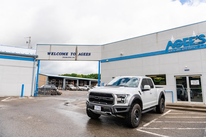 Agee&apos;s Auto Parts Auto parts store at 1450 Radford Rd