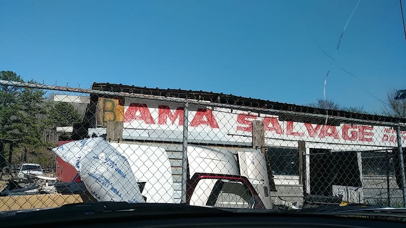 Bama Salvage Used auto parts store at 9200 University Blvd E