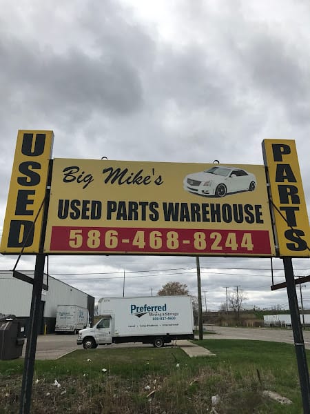 Big Mike&apos;s Used Auto Parts Used auto parts store at 25350 Henry B Joy Blvd