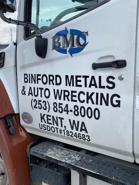 Binford Metals Recycling center at 26133 78th Ave S