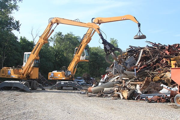 Clarks Recycling Inc. Recycling center at 100 Hitzfield St