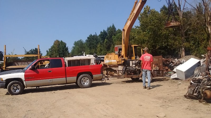 Frank Harrison & Son Auto Recycling center at 9923 Pickard Rd