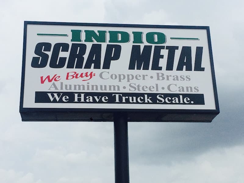 INDIO SCRAP METALS LLC Scrap metal dealer at 24110 Aldine Westfield Rd #9000