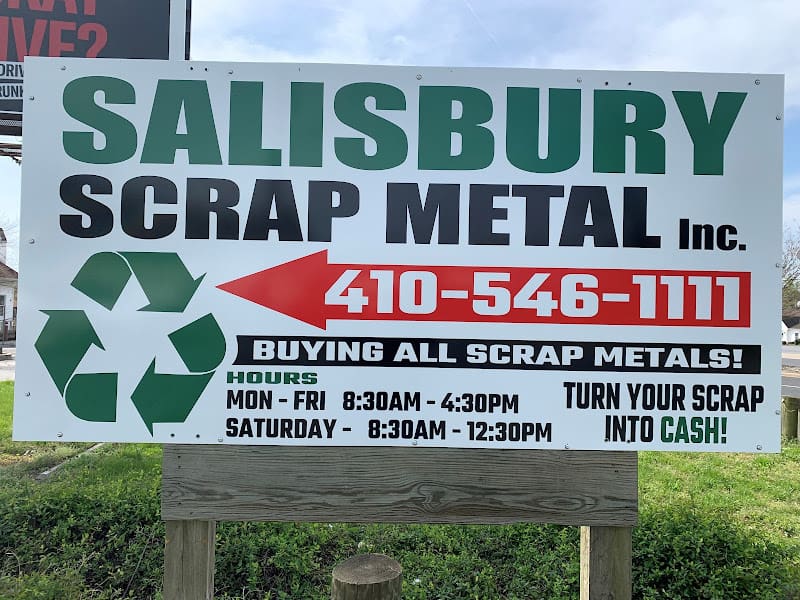 Salisbury Scrap Metal Inc. Scrap metal dealer at 909 Boundary St