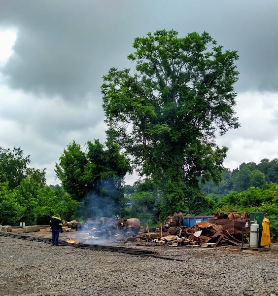 Three Rivers Iron Metal Recycling center at 500 Virginia Ave